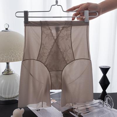 Женское нижнее белье Ice Silk, трусики на плоской подошве с высокой талией, не оставляющие следов