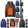 Usb Electric Heated Coat Jacket For Men With Soft And Comfortable Thermal Warmth