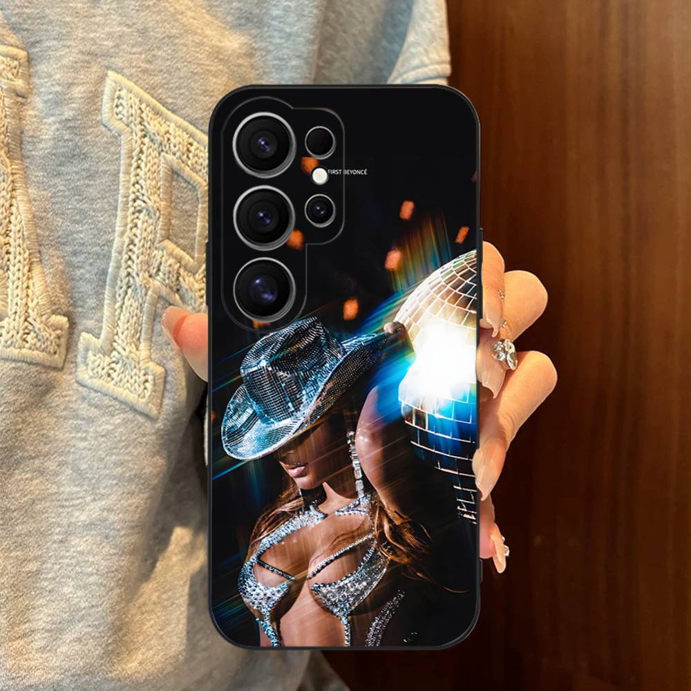B-Beyonce Hot Singer Phone Case For Samsung S 24 Fe 25 Ultra Plus 20 Lite 21 30 22 23 24 22 Ultra 5G Fundas