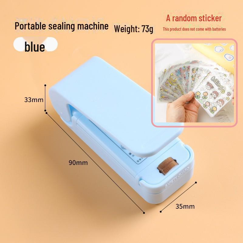 Мини-машина для запечатывания и консервирования пластиковых закусок