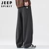 JEEP SPIRIT Мужские повседневные брюки прямого кроя свободного покроя