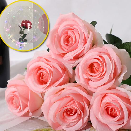 Ложный цветок, яркий, долговечный, легкий, отличный букет из искусственного шелка, украшение в виде розы для общежития