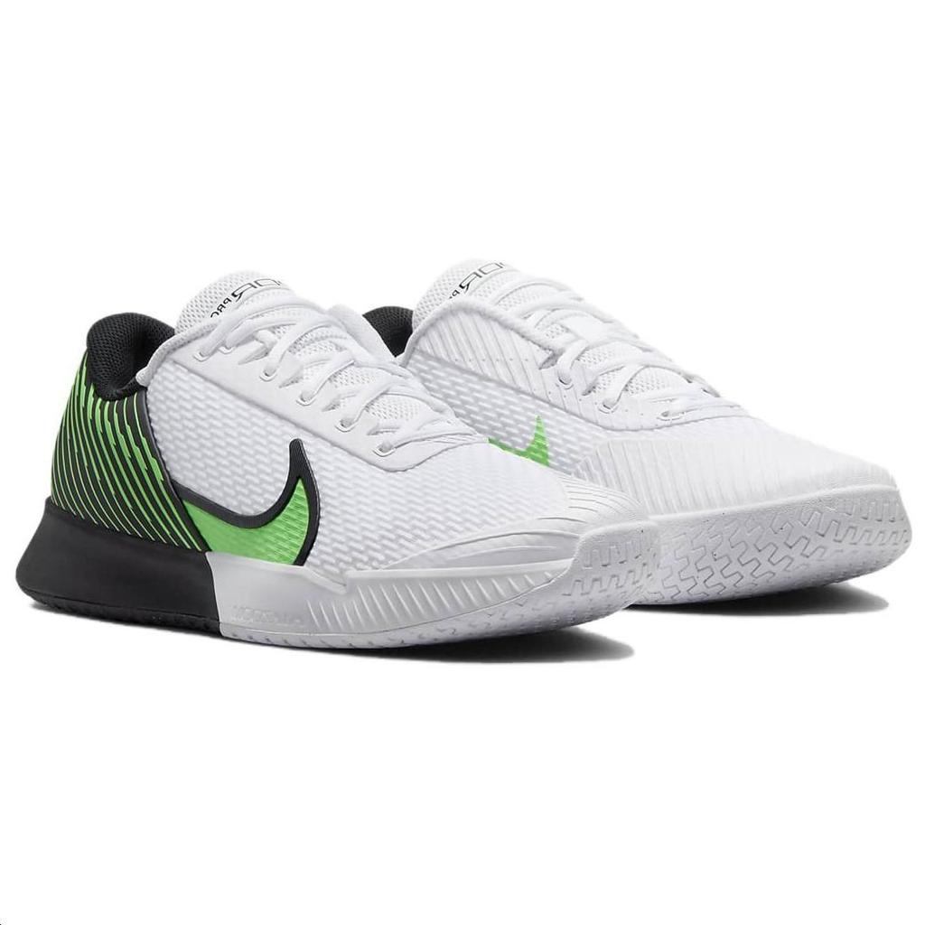 Nike Court Air Zoom Vapor Pro 2 HC White Poison Green Мужские кроссовки черные DR6191-105