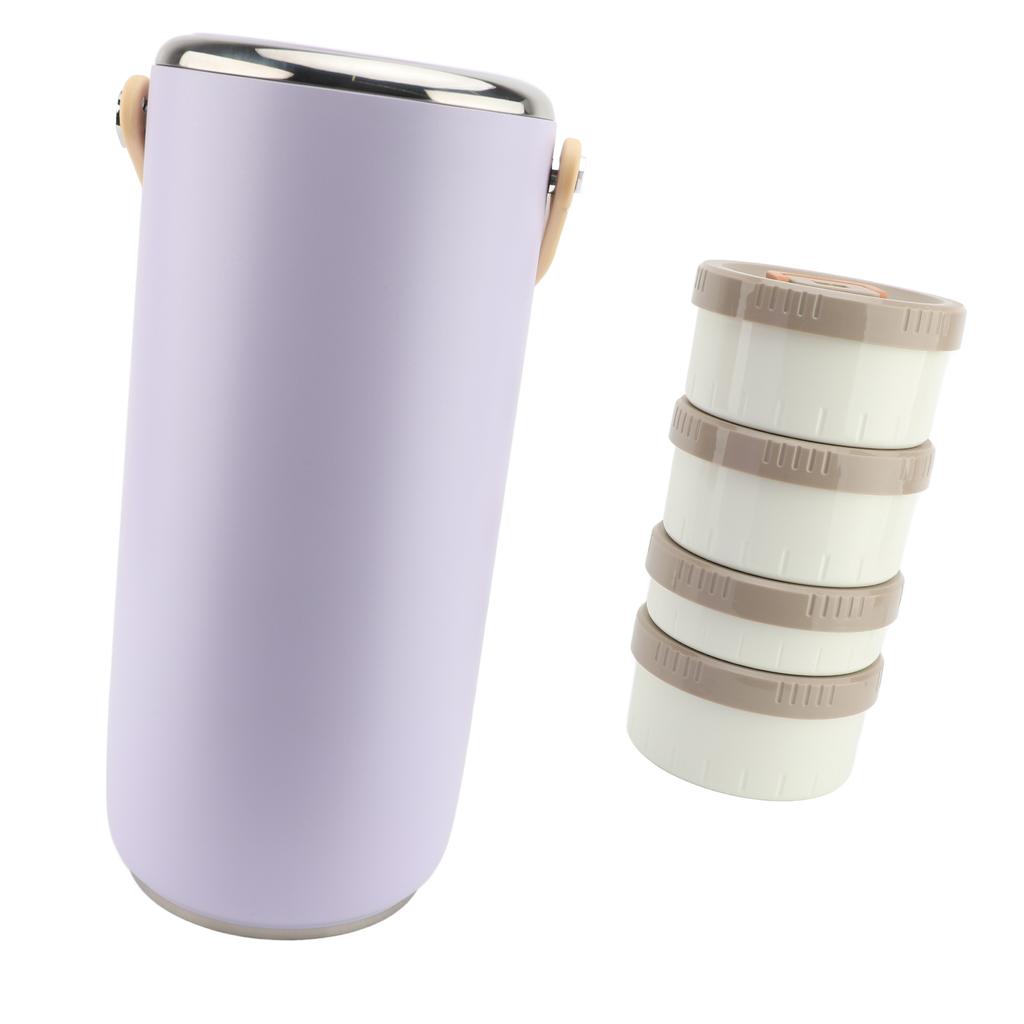 Вакуумная банка для еды 3,4 л из нержавеющей стали с широким горлом, герметичная, портативная, для горячей еды