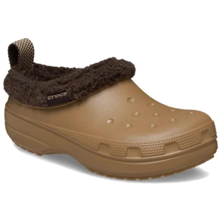 Crocs Classic Lined Shorty Sepia Mushroom Fuzzy Lined Ankle Boot Comfort Slip On Unisex 211380-2EY