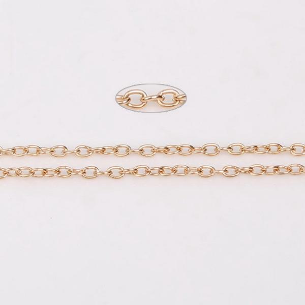 5 метров ручной работы DIY жемчужные серьги аксессуары удлинительная цепочка