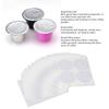 Round Shape Aluminum Foil Lids Disposable Design Disposable Pod Stickers  Coffee Machine Use
