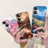 Clear Casing For Redmi 13C 13R 5G Cover For Redmi 13C 5G Case Luxury Butterfly Love Fashion Flowers Cool Cute Cartoon Painted