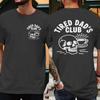 Unisex Creative Printing Short Sleeve Fathers Day Gifts Casual Tops Unisexs Clothing Tired Dads Club Shirt Tired Dads Club Tshirts