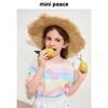 Короткая футболка для девочек MiniPeace