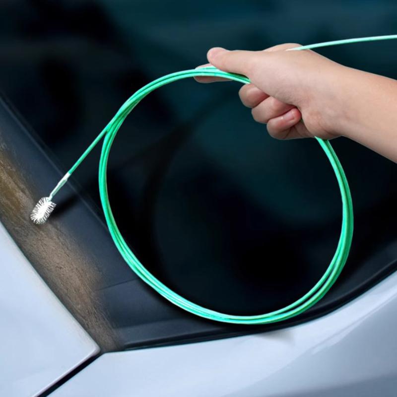3M Автомобильный драгер для очистки сливов Щетка для чистки автомобильных люков Длинные шланги Детейлинговый инструмент Спиральный очиститель Щетка для очистки сливов