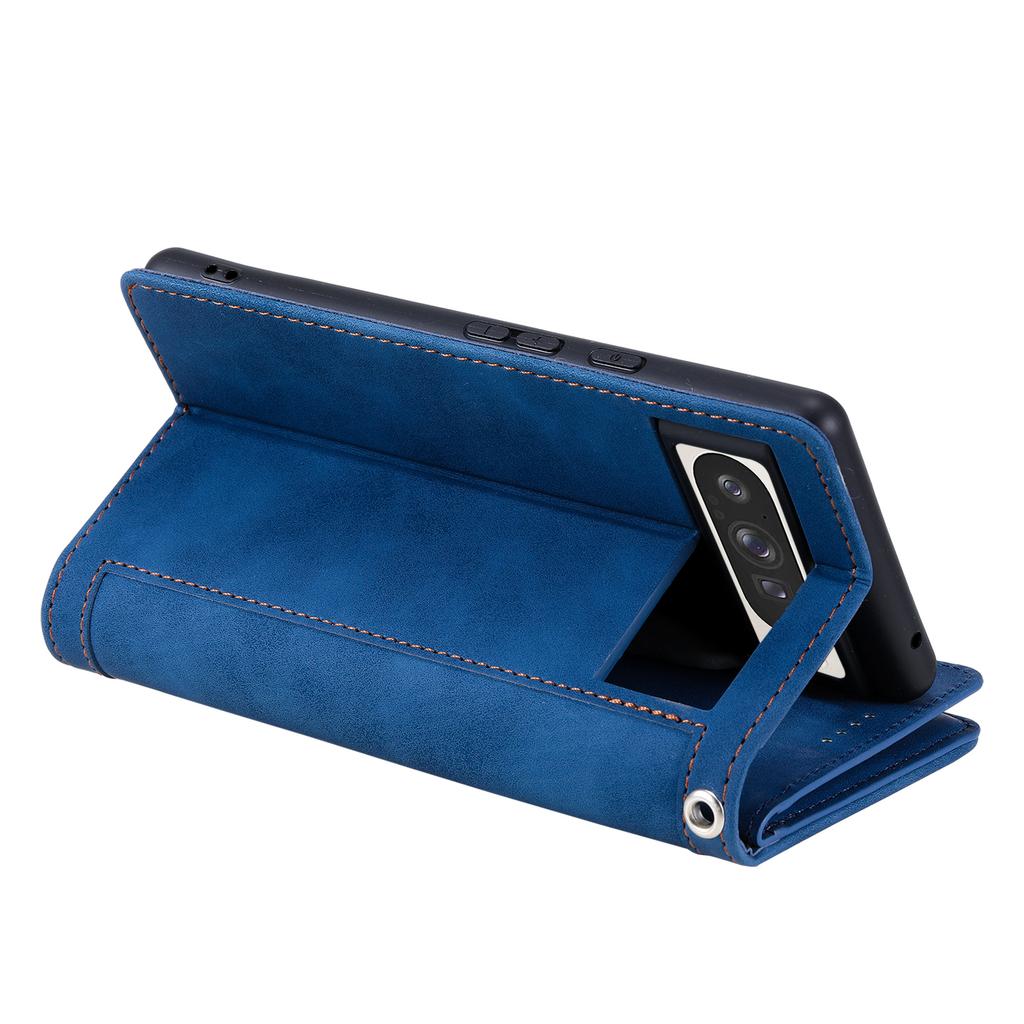 For Google Pixel 10 Pro XL Case PU Leather Phone Cover with Zipper Wallet 9 Card Slots