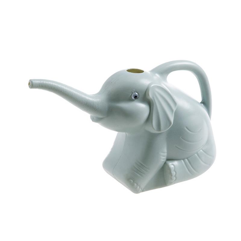 Милая пластиковая лейка в форме слона для полива растений, уличного полива, садовых инструментов и оборудования, садовых принадлежностей, домашних аксессуаров