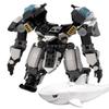 Нетоксичный Moc Серия Морская Биология Большой Белый Акула Мех Робот Альтернатива Специальная Броня Сборка Игрушка Строительные Блоки