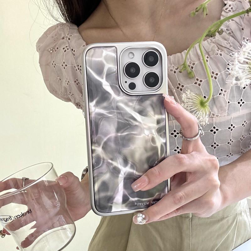 Water Ripple Phone Case IPhone 18 Pro Max 17 16 15 14 13 Anti-drop Electroplated Cover Men Women