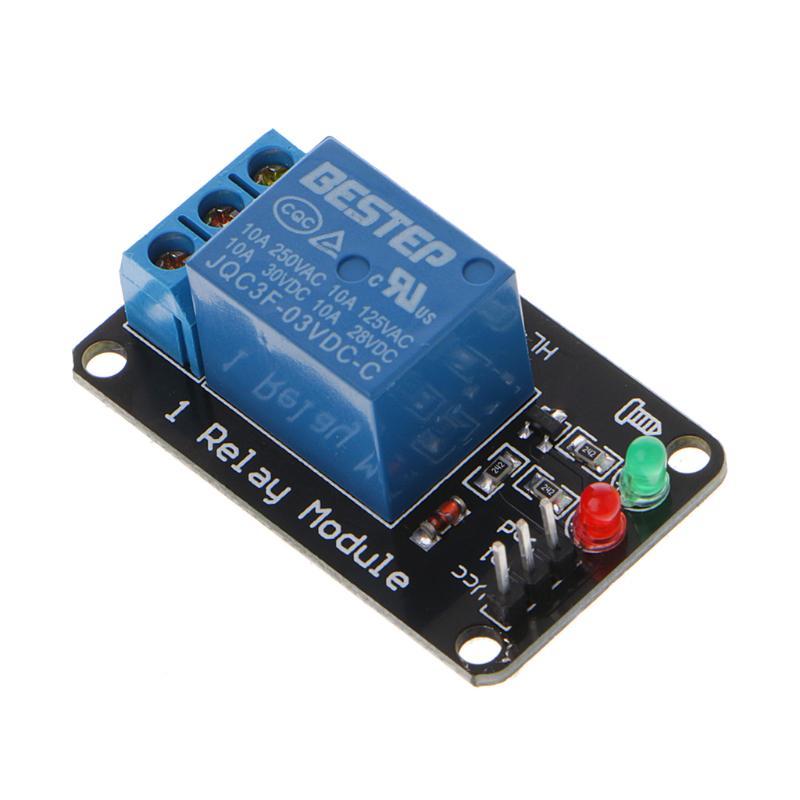 1PCS 1 Channel 3V Relay Module 3.3V Low Level with Lamp and AC 220V Trigger Delay Switch Drop Ship