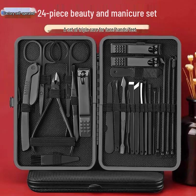Набор кусачек для ногтей из нержавеющей стали для рук и ног — включает в себя средство для удаления омертвевшей кожи и плоскогубцы Hawkbill.