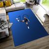 Star Player Kylian Mbappé Floor Mat Suitable for Decorate room Hallway Balcony Entryway Anti-slip Rug Anime Office Decor Gift for Festivals