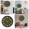 Silent Wall Clock Round Hanging Watch Living Room Decoration Quartz Wall Clock  Hotel