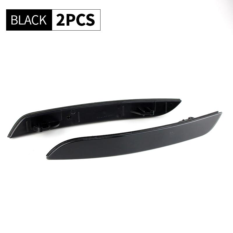 2Pcs 63147301187 OE-Spec Smoke Rear Left+Right Bumper Reflector Lens Assy Without Bulbs For BMW F30 F31 F32 F33 3 4 Series