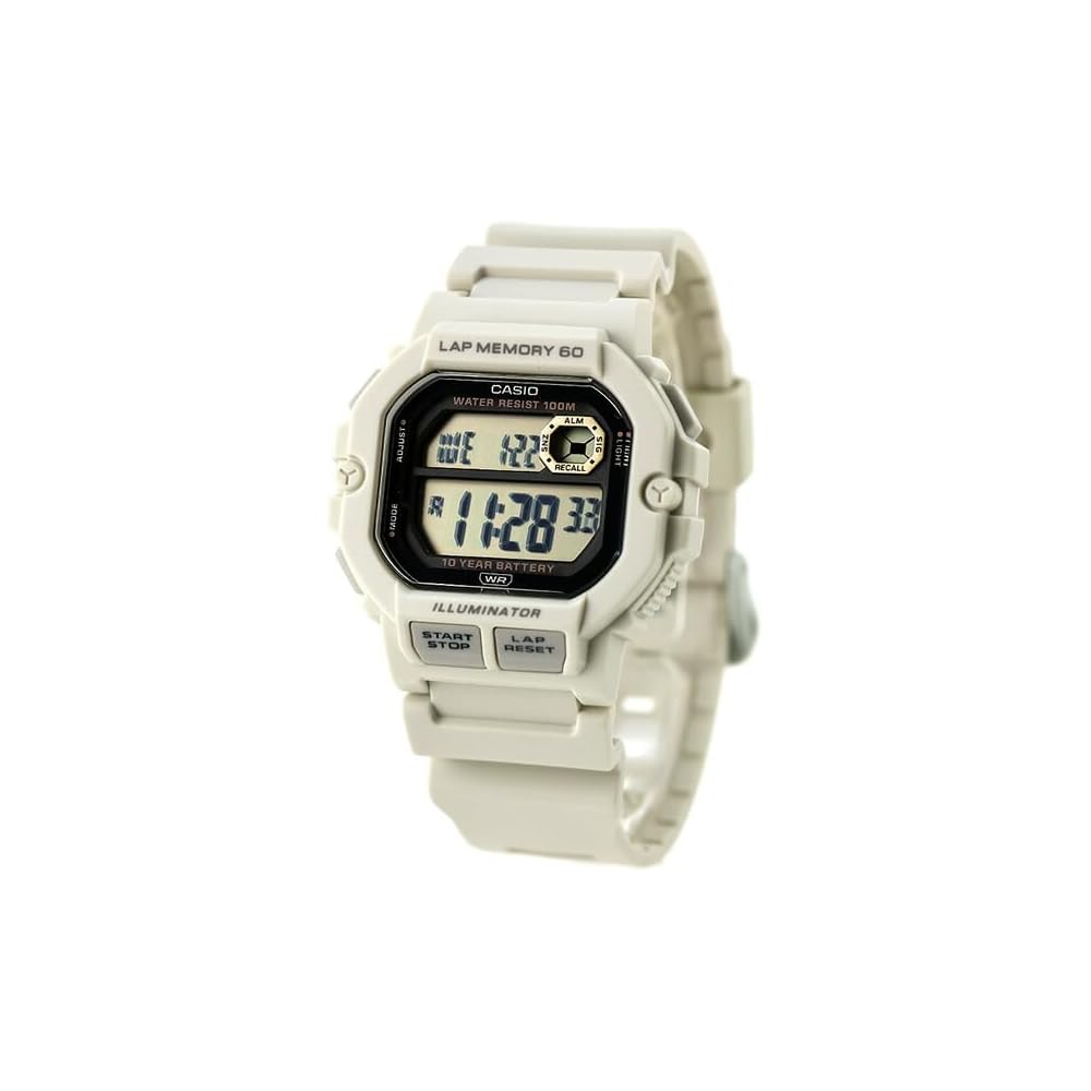 Casio Cheap Casio Standard Quartz Men's Wristwatch WS-1400H-8AV Water Resistant Analog Black