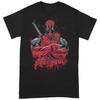 Deadpool Unisex Adult Pose T-Shirt