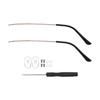 1 Pair Metal Anti-Slip Universal Spectacle Frame Replacement Leg Glasses Arm Eyewear Accessories