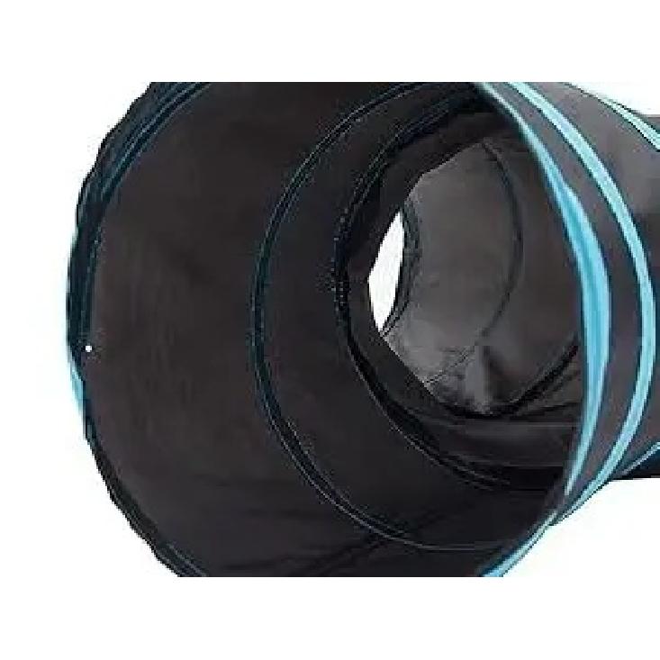 Pet Cat Tunnel Tube Cat Toys 3 Way Collapsible Tunnels for Indoor Cats Kitty Bored Peek Hole Toy Ball cat accessories