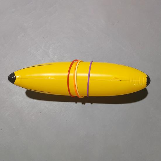 Giant Inflatable Bananas 34.7-Inch-Tall Funny Pickle Novelty Gag Prank Joke Gifts for Fruits Lovers Summer Pool Party Decorations