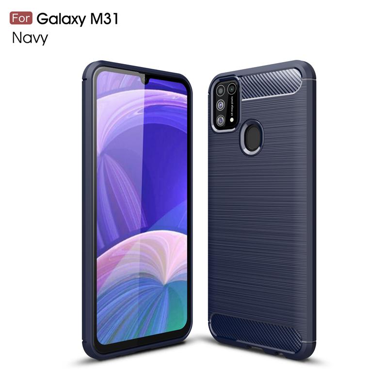 Чехол для Samsung M31, чехол для Samsung Galaxy M31, мягкий противоударный чехол, силиконовый чехол из ТПУ для Samsung M30S M31 M21 Fundas