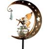 Decorative Lighting Fairy Solar Lamp With Moon Decorative Yard Outdoor Stake Lights For Lawn