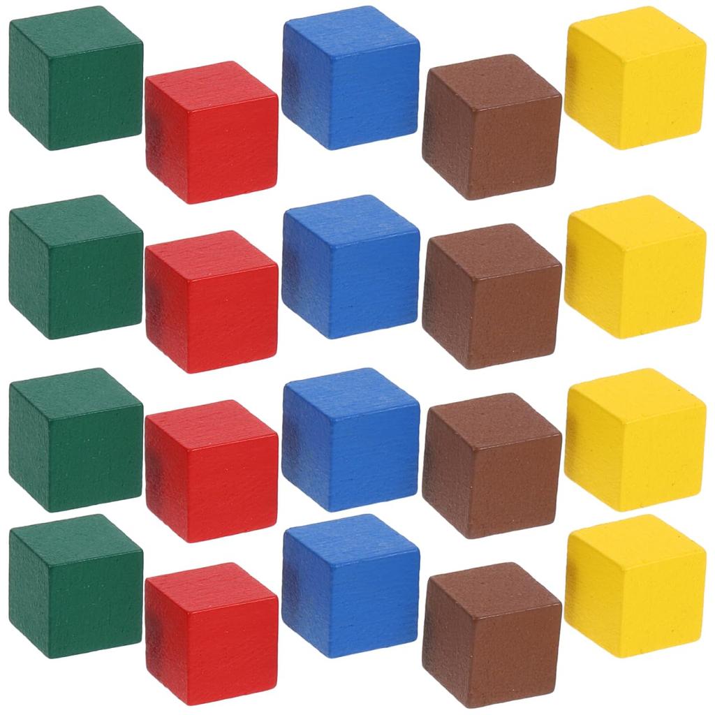 Generic Board Game Chess Pieces for Board Game Wood Chess Tabletop Tokens 100-Piece Kids, Pawns, Accessories, Markers,