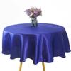 Round Satin Tablecloth For Christmas Wedding Birthday Party Banquet Home Dining Table Cover Decoration