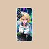 Чехол для телефона Wuthering Waves Lynae для Samsung Galaxy S25 S24 S23 S22 S21Plus FE Ультрапрозрачный Цветной Чехол Роскошные Мобильные Телефоны