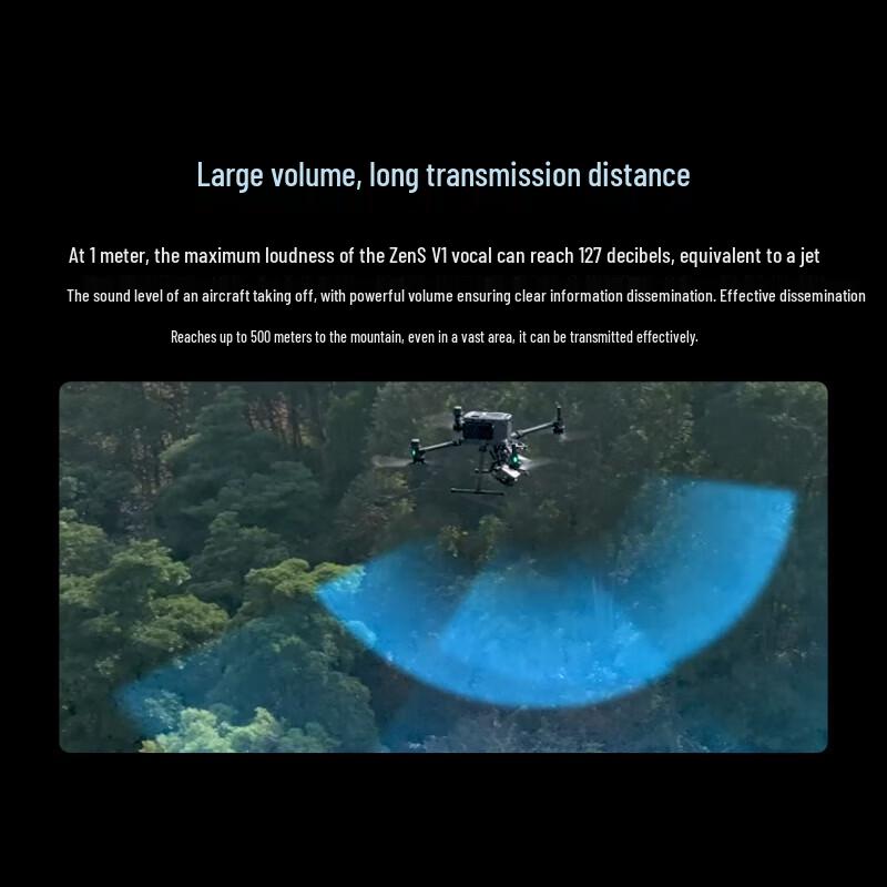 DJI Zenmuse V1 Megaphone for Matrice 300/350 RTK