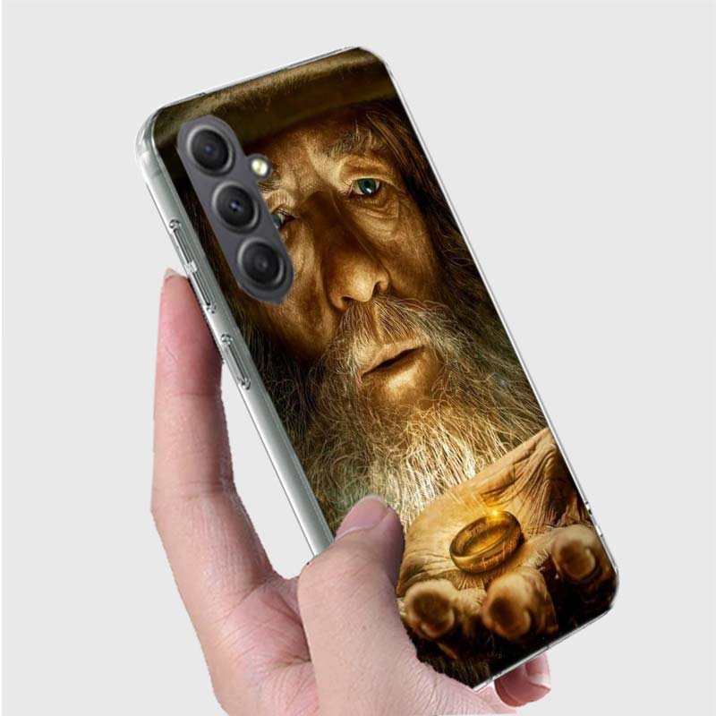 The L-Lord of the R-Rings Phone Case for Samsung A16 A26 A36 A56 A17 A37 A57 A07 A06 A02S A03 A04S A05S Galaxy Note 20 10 A50S A