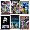 HUNTER X HUNTER Painting Scroll Poster Gon Freecss Killua Hisoka Home Decor Hanging Painting Boys Girls Scroll Poster