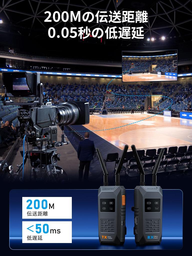 Wireless HDMI Lemorele Wireless Extended Can Add 4 Settings 1080P Full Ultra Low 200m Stable Transmission Compatible with Easy To Technical Approval