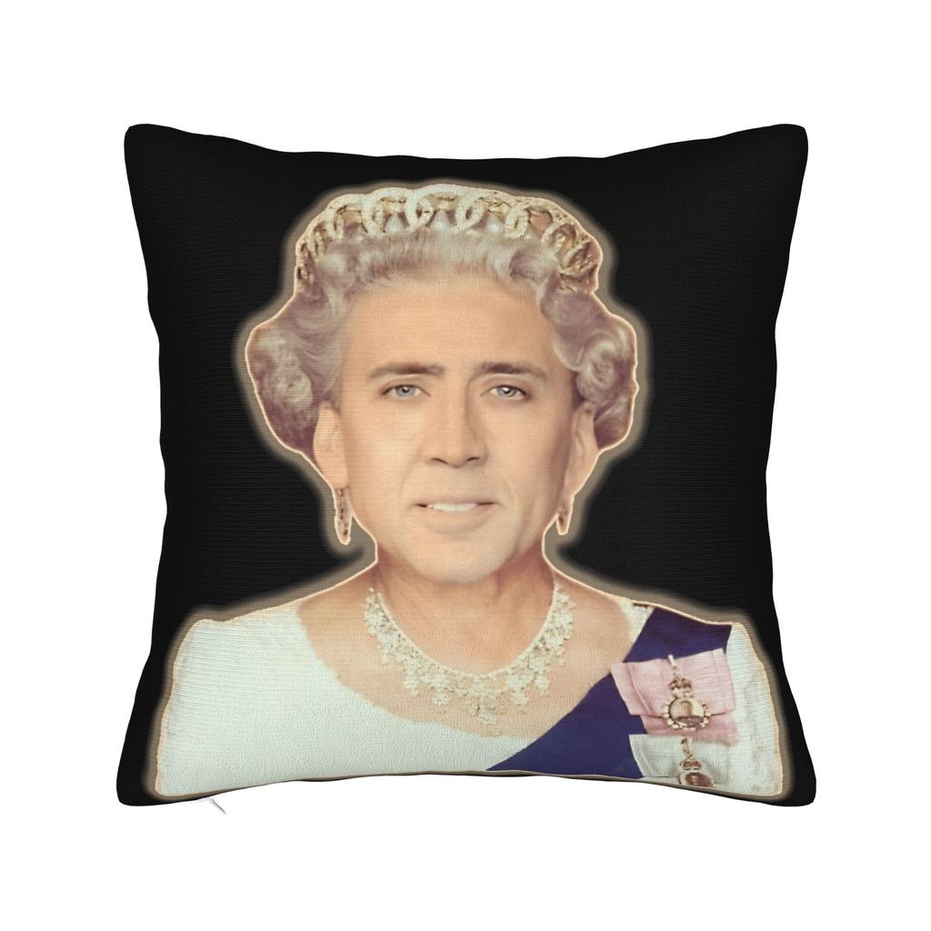 Pillow Case Funny N-Nicolas C-Cage Banana Soft  Pillow Cover For Living Room Chair Cute Funny Pillowcases