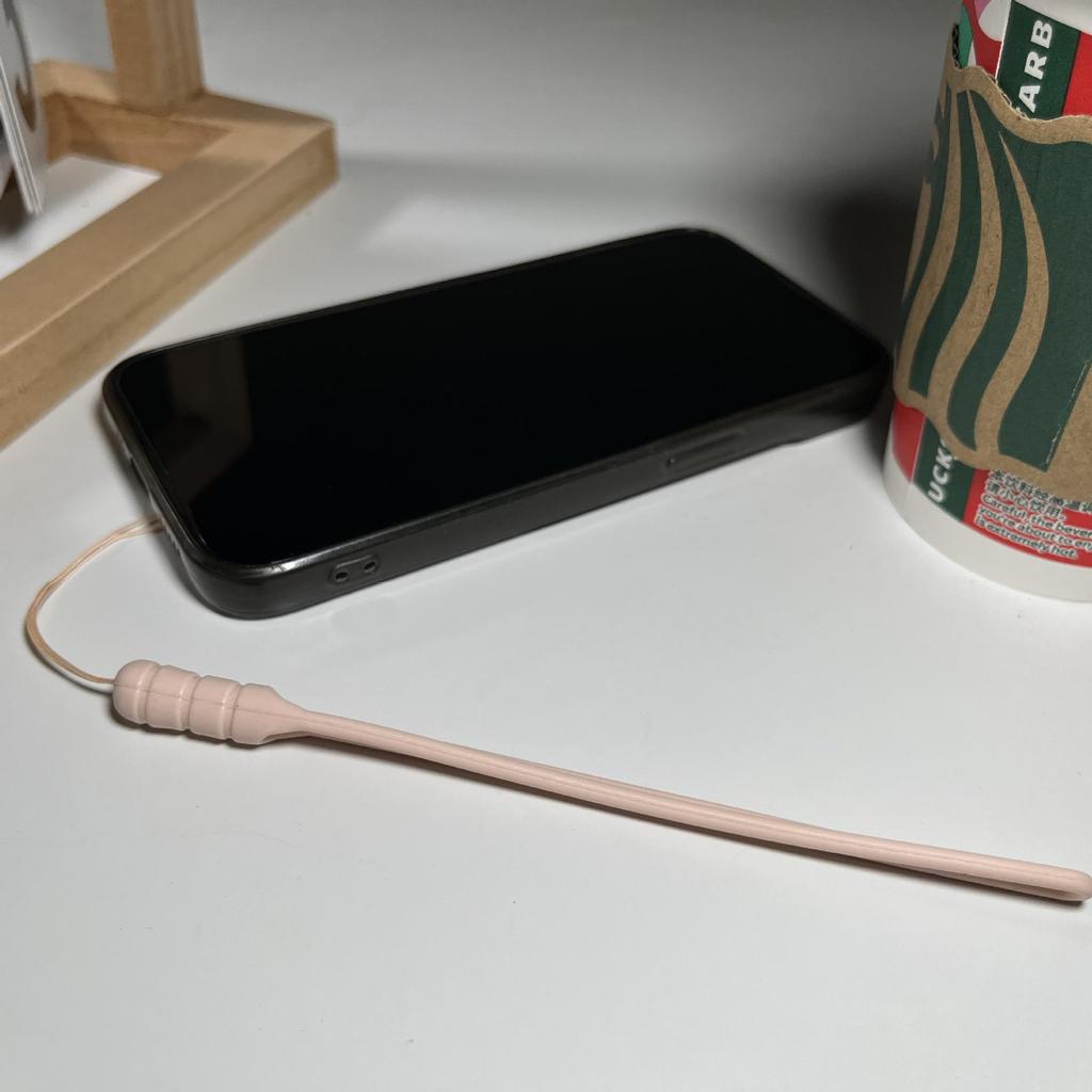 Силиконовый ремешок на запястье для мобильного телефона с брелком и USB-держателем