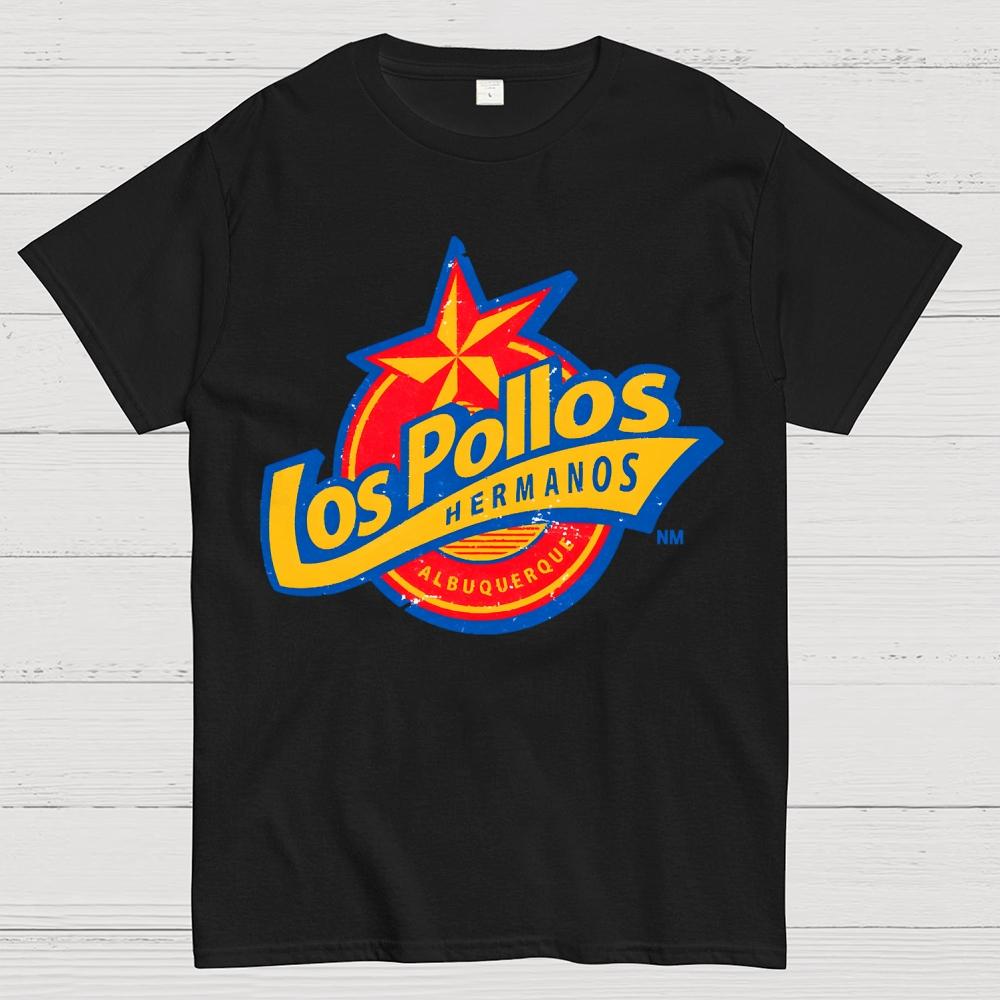 Los Pollos Hermanos Unisex 100% Cotton Summer Casual Cool Loose T-Shirt