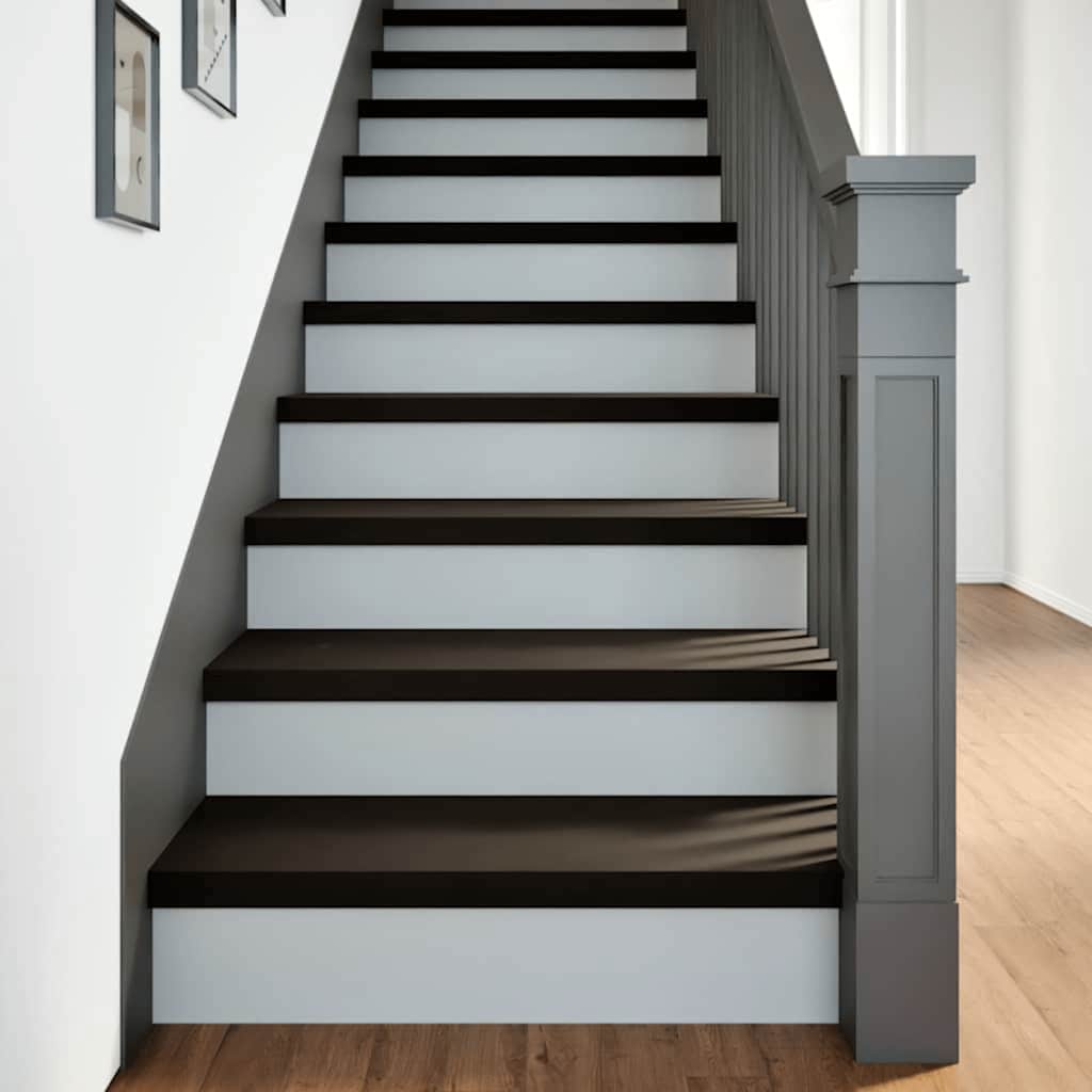 Vidaxl Stopnie Schodowe 16 Szt. Brązowe 80X30X2 Cm Lite Drewno Dębowe
