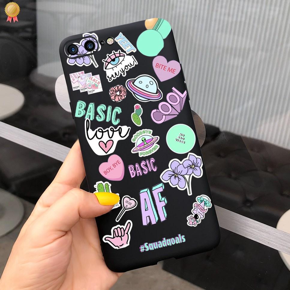 For IPhone 7 Plus 7Plus Case Cute Butterfly Black Silicone Shockproof Capa For IPhone7 Funda For IPhone 7 Plus 7Plus Phone Shell