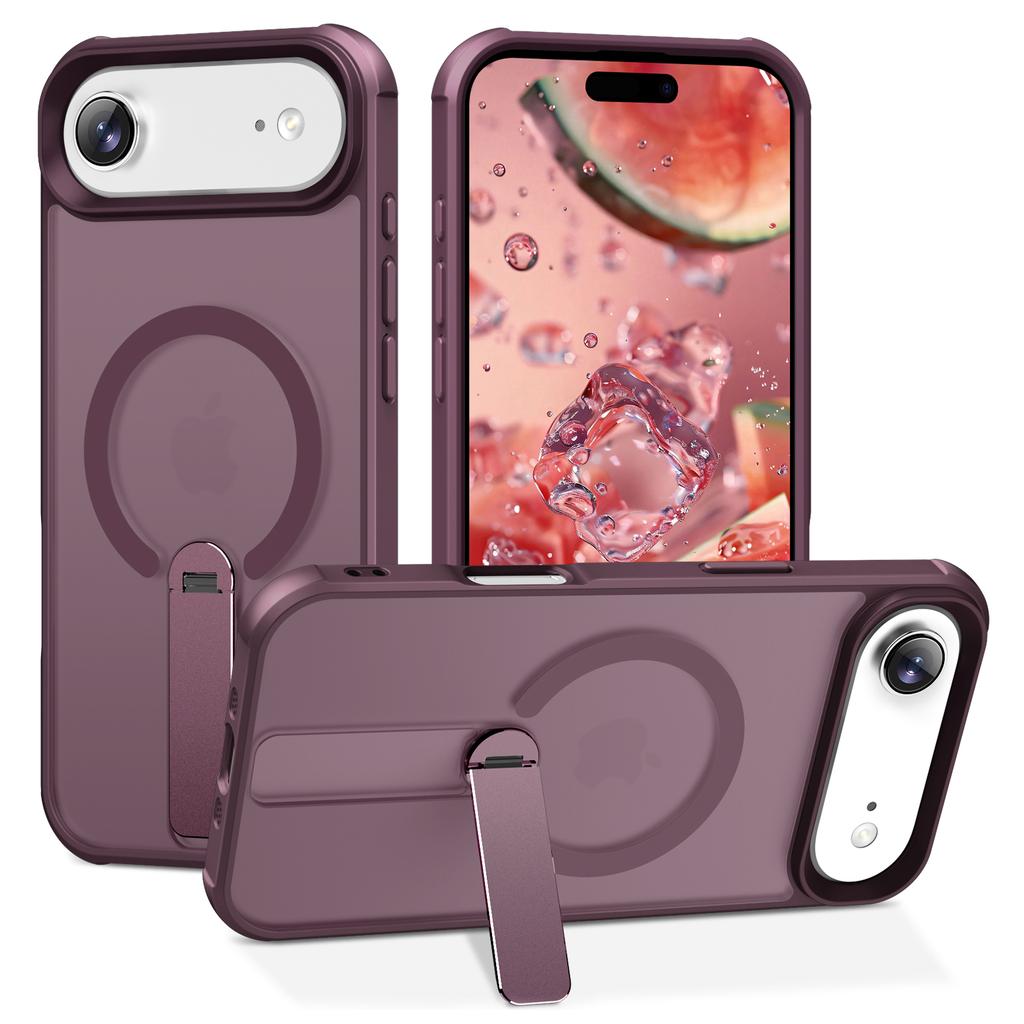 For iPhone Air Case Compatible with MagSafe Kickstand TPU+PC Drop Protection Phone Cover