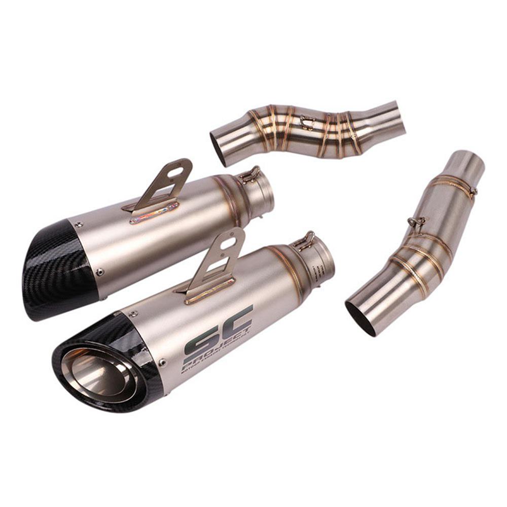 Kawasaki Z1000/Z1000SX/R/NINJA1000 Dual-Exhaust Mid-Pipe