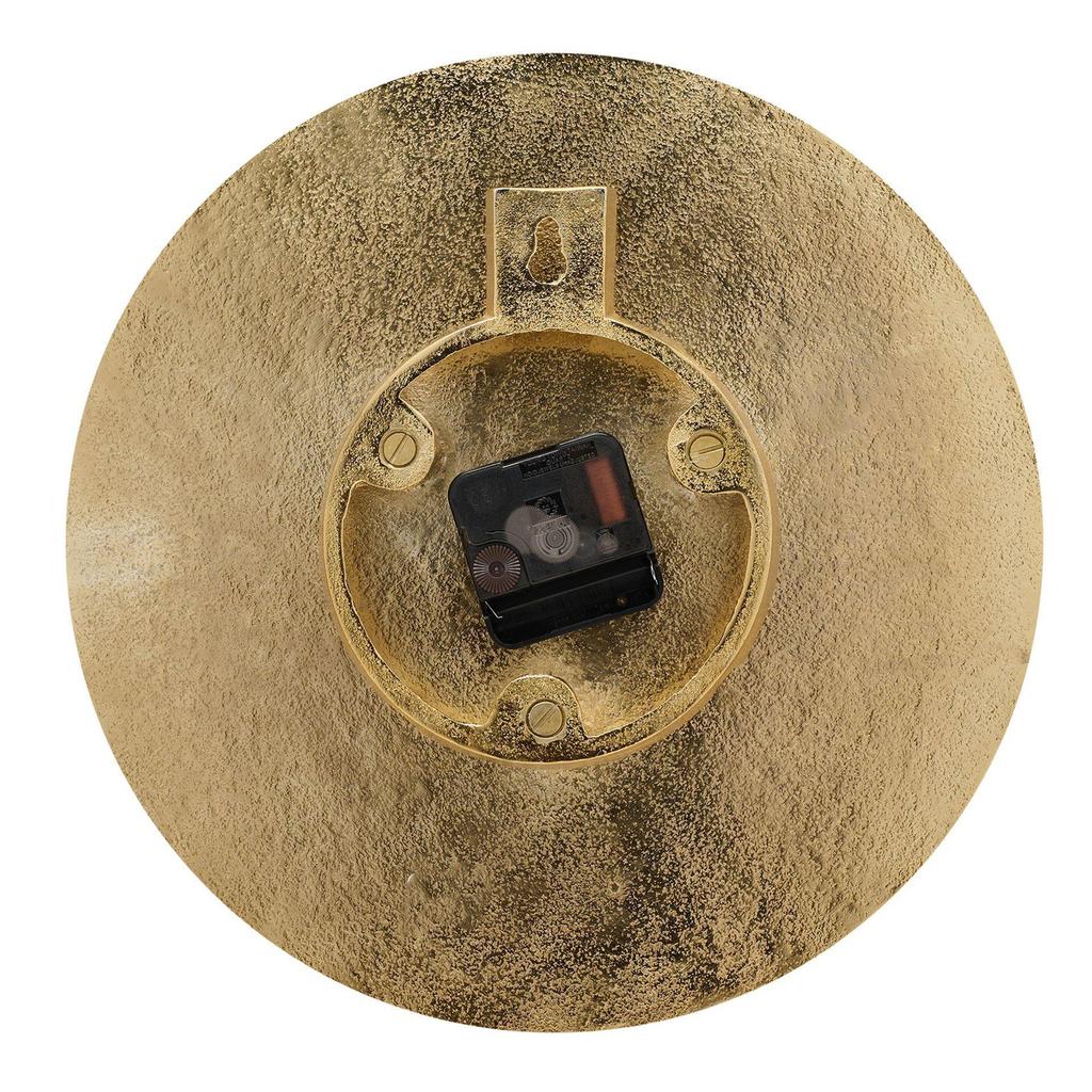 Interval Metal Wall Clock 30cm - Gold