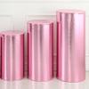 3 Pcs Party Cylinder Pedestal Stand Cover Plinth Pillar Decorative Sleeves Birthday Party Wedding Decor Dessert Base Wrap Cloth Party Planner