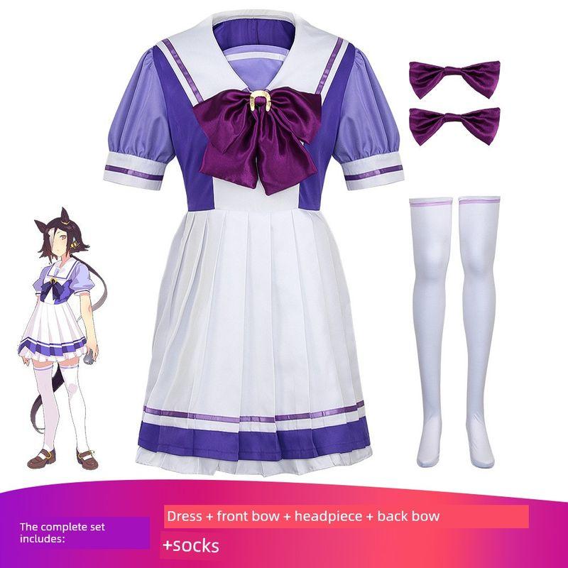 Костюмы для косплея Uma Musume: Костюмы для косплея Special Week/Трейси/Сайлент Сюзука/Огури Кап Аниме Игра