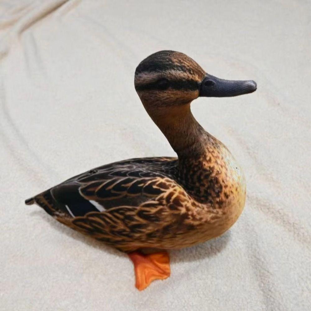 Throw Cushion Simulation Plush Duck Stuffed Animal Duck Plush Pillow Stuffed Duck Birthday Gift