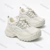 Fashion Women's Platform Sneakers 2025 Autumn Mesh Breathable Fashion Sport Shoes Comfortable Non Slip Height Increase Vulcanized Shoes